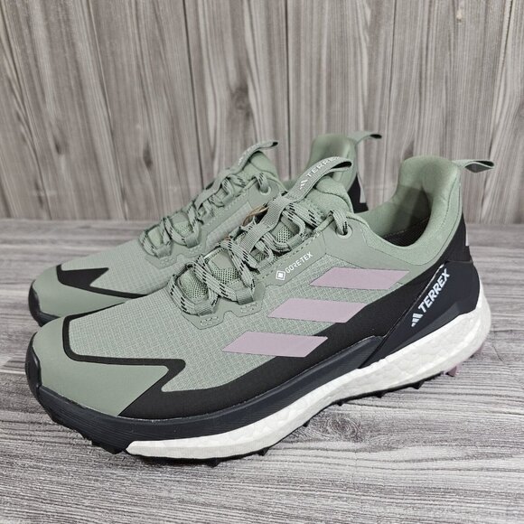 Adidas Terrex Free Hiker 2 Low GTX Gore-Tex Shoes - IE5100 - Women's Size 7.5 - Picture 1 of 16